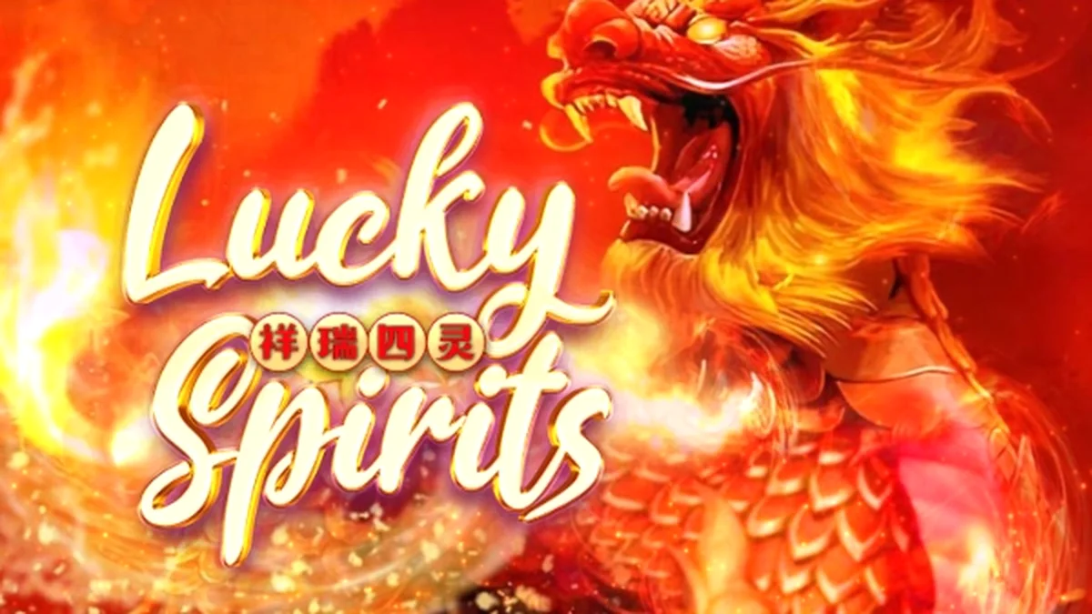 Interface do jogo de slot Lucky Spirits com tema místico
