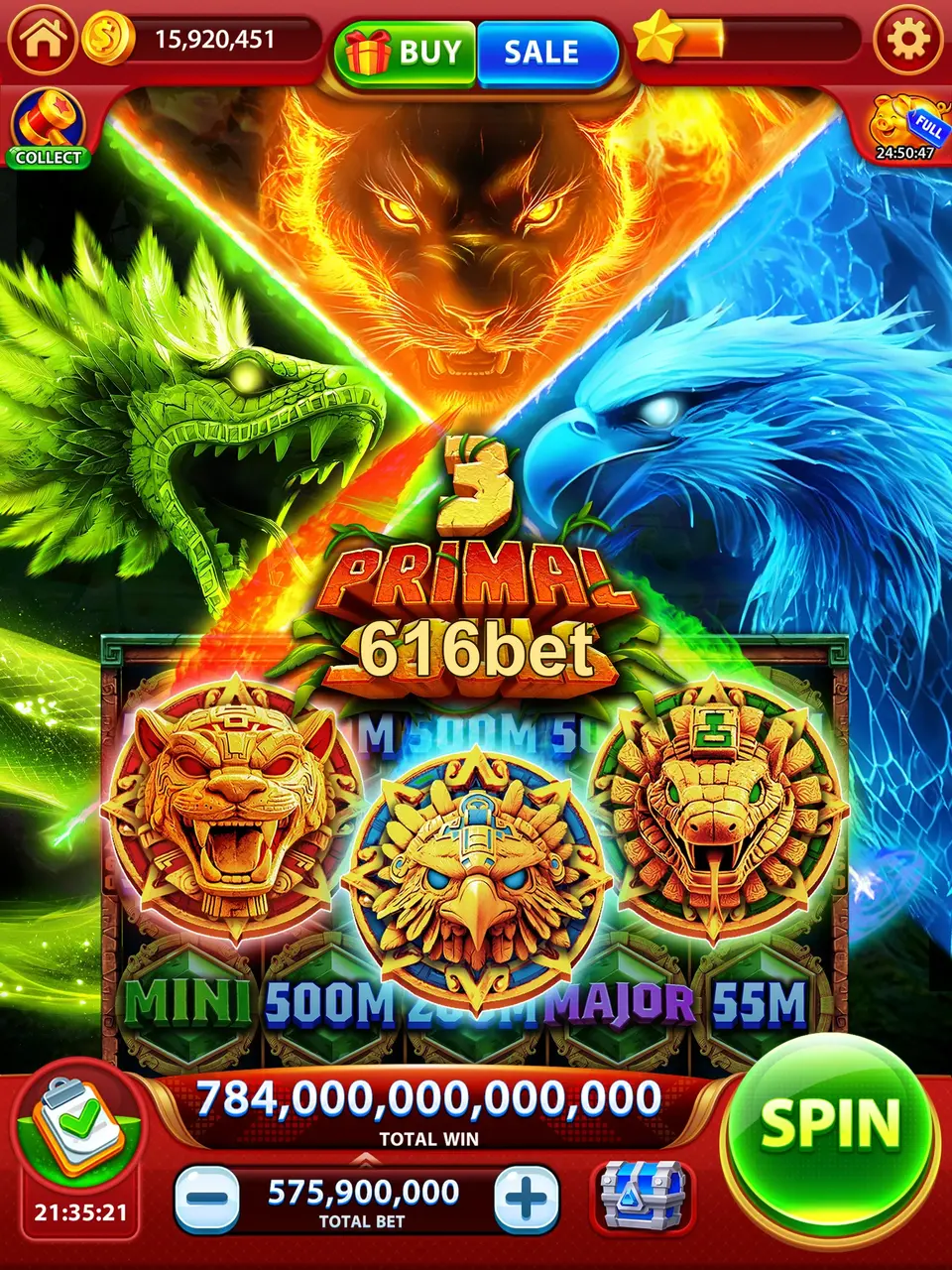 616bet Capturas de tela Oficial APK